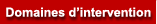 Domaines d'intervention